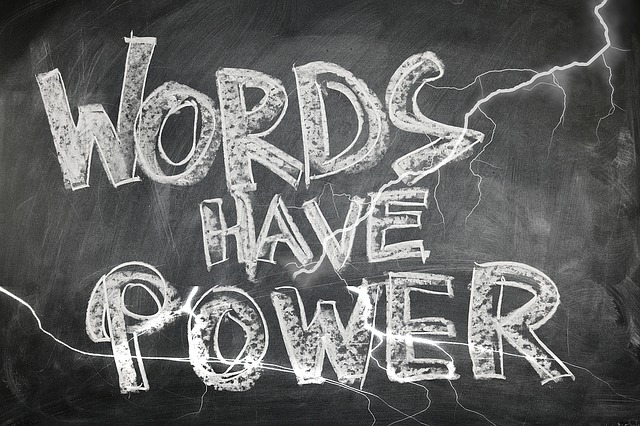 Le parole hanno potere. Fonte: pixabay.com